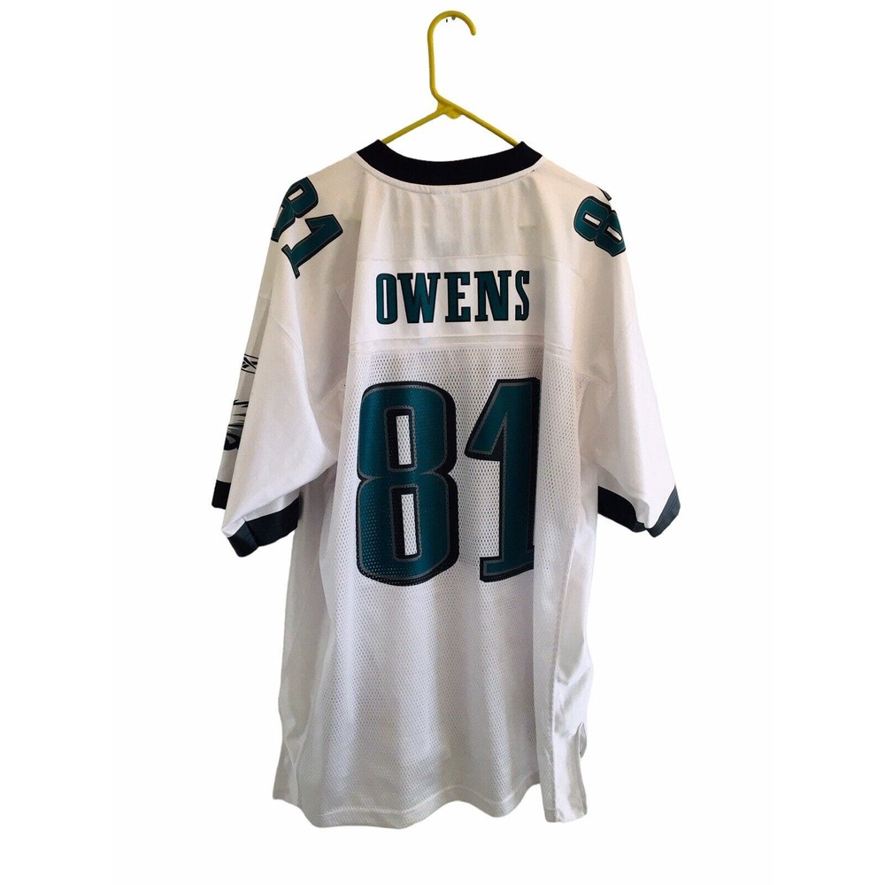 Vtg 2000s Y2k Philadelphia Eagles Terrell Owens Jersey XL Reebok NFL FOOTBALL
